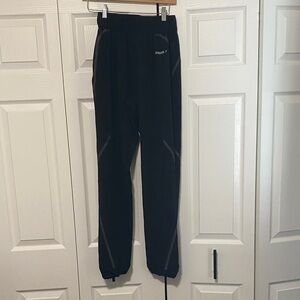 Gym shark Black Joggers with Gray Accents